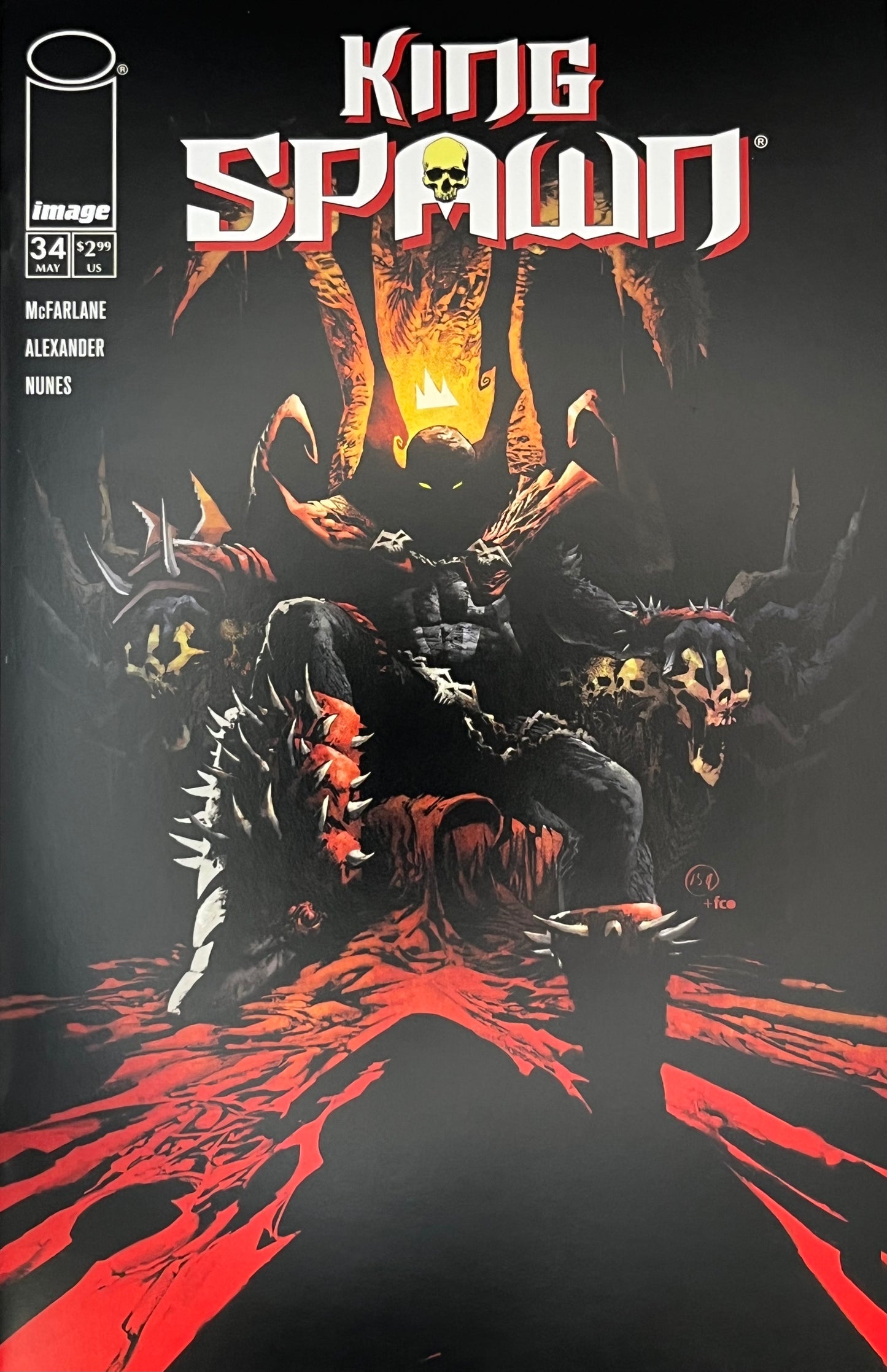 King Spawn #34 (Alexander Cover)
