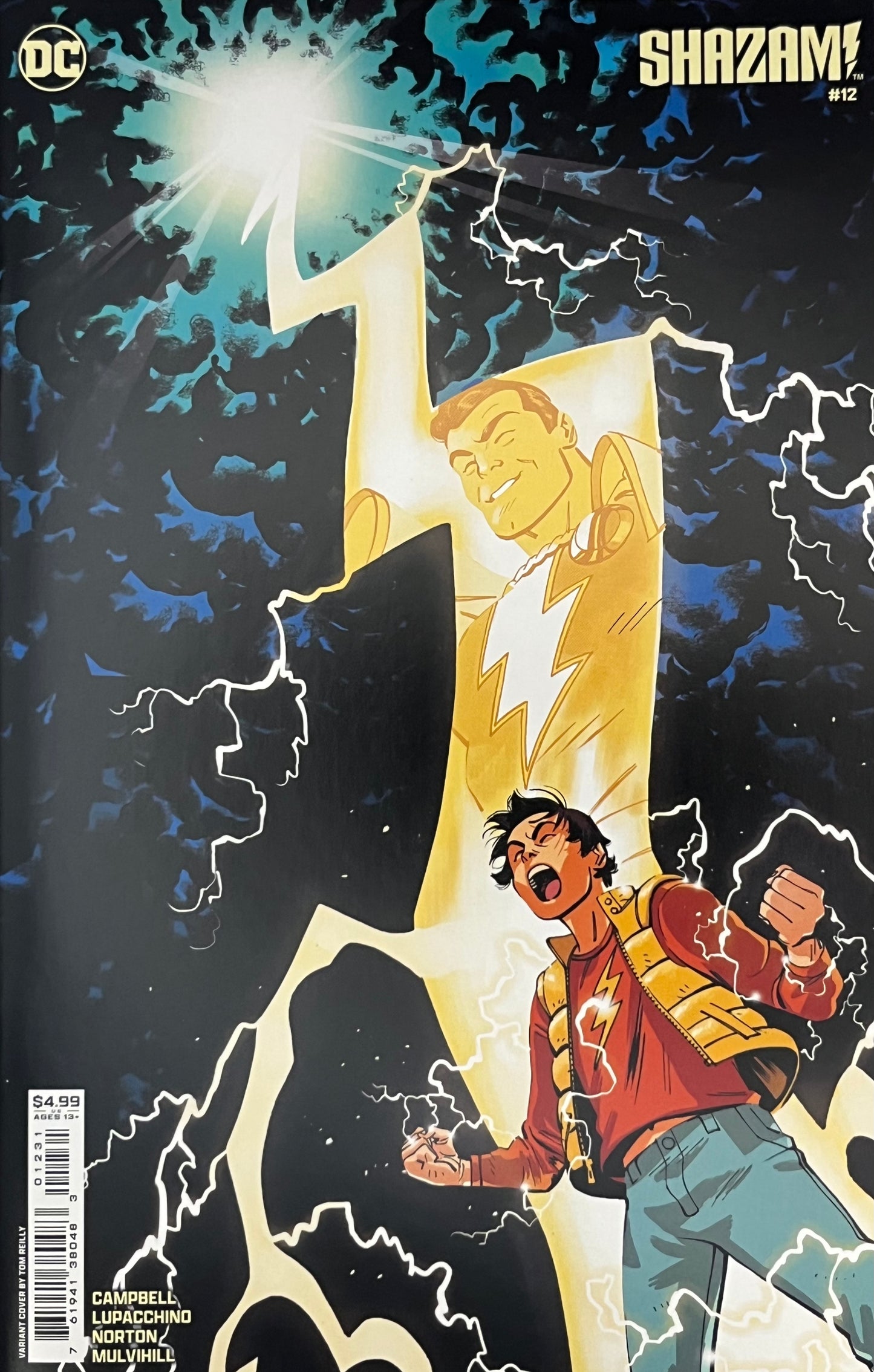 Shazam #12 (Reilly Cover)