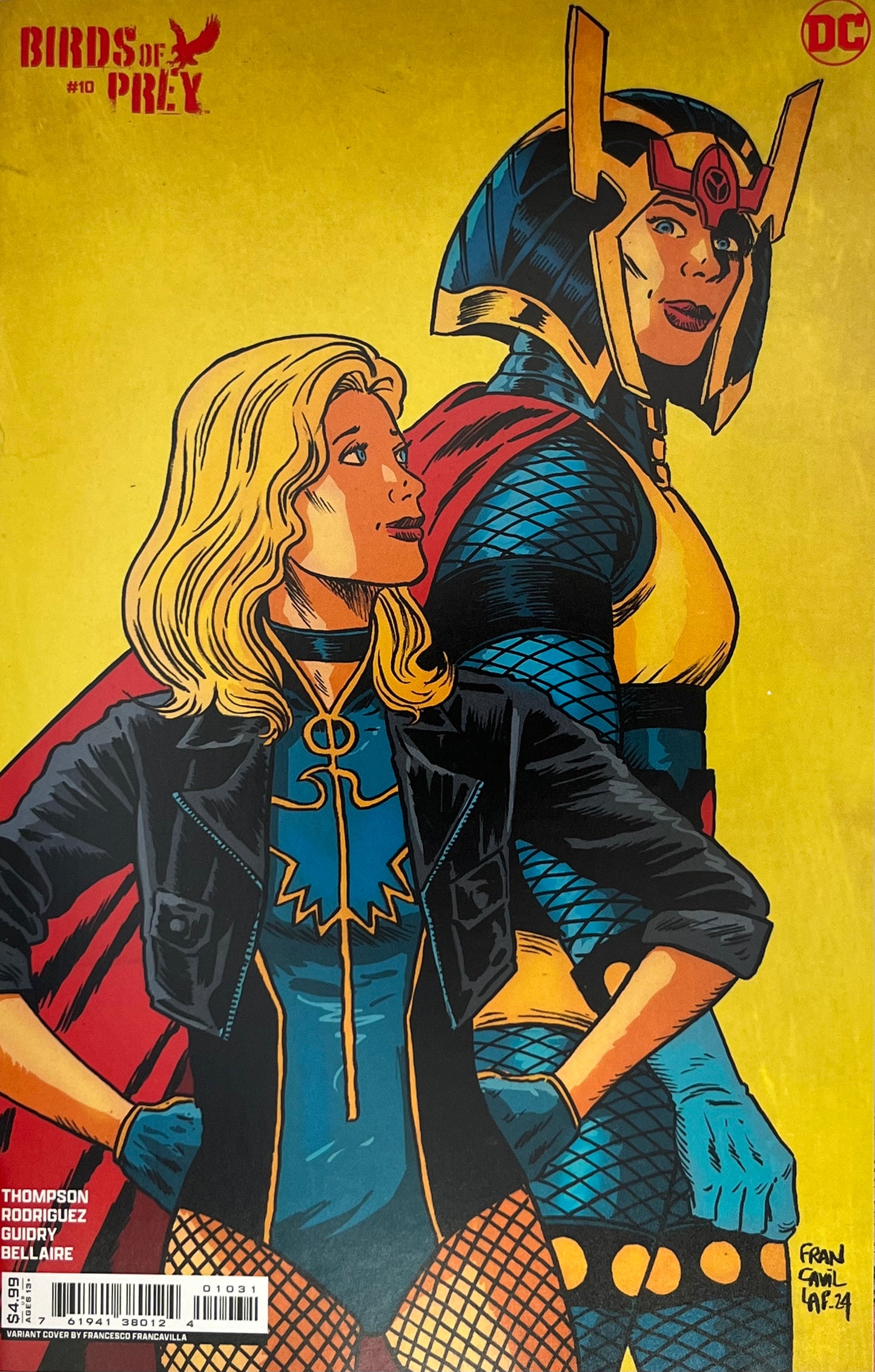 Birds of Prey #10 (Francavilla Cover)