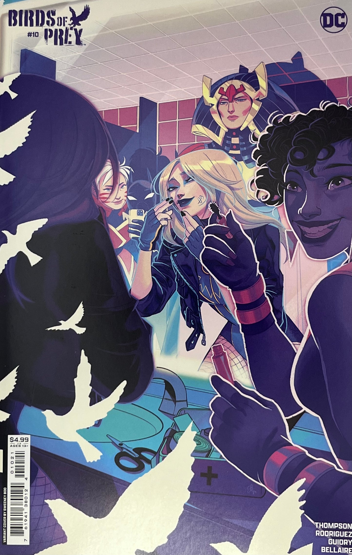 Birds of Prey #10 (Boo Cover)