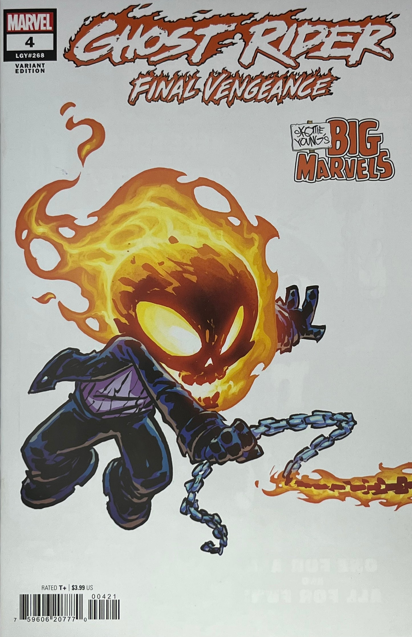 Ghost Rider: Final Vengeance #4 (Big Marvel Cover)