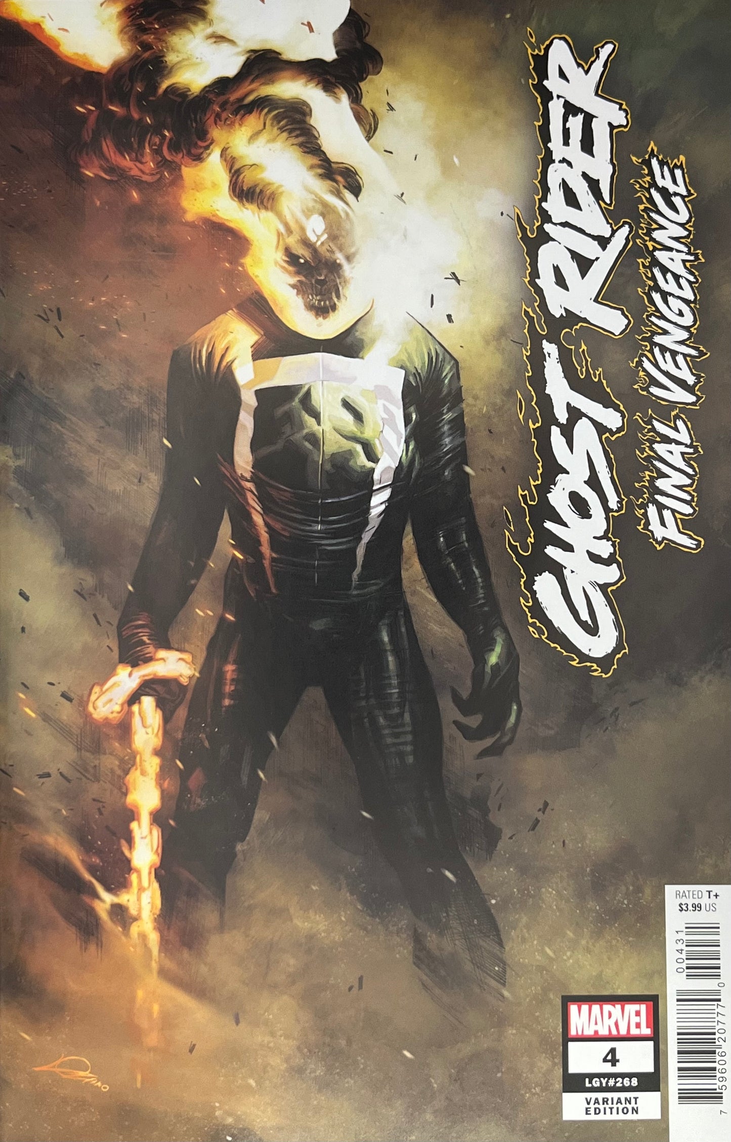 Ghost Rider: Final Vengeance #4 (Lozano Cover)