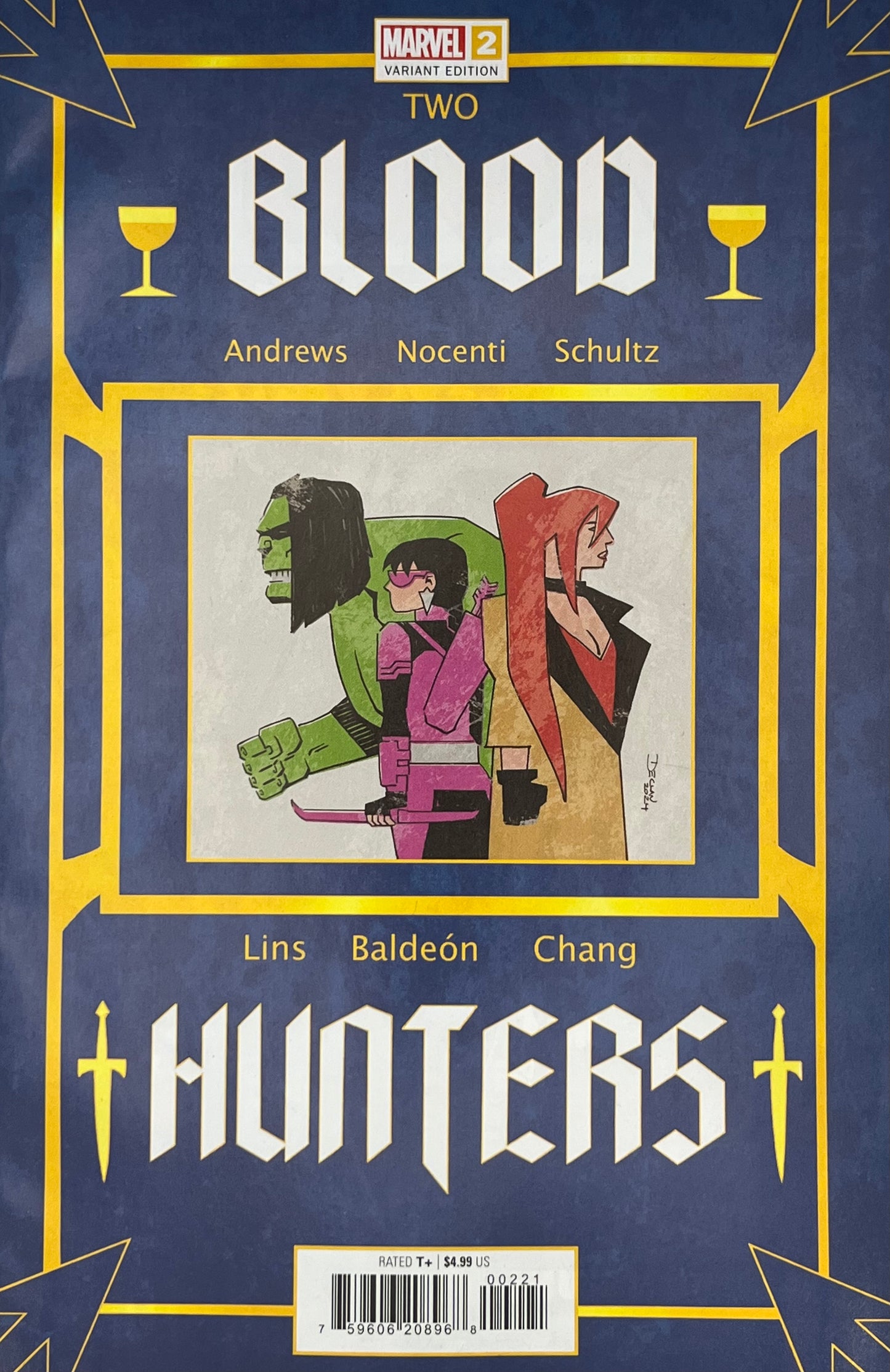 Blood Hunters #2 (Shalvey Cover)