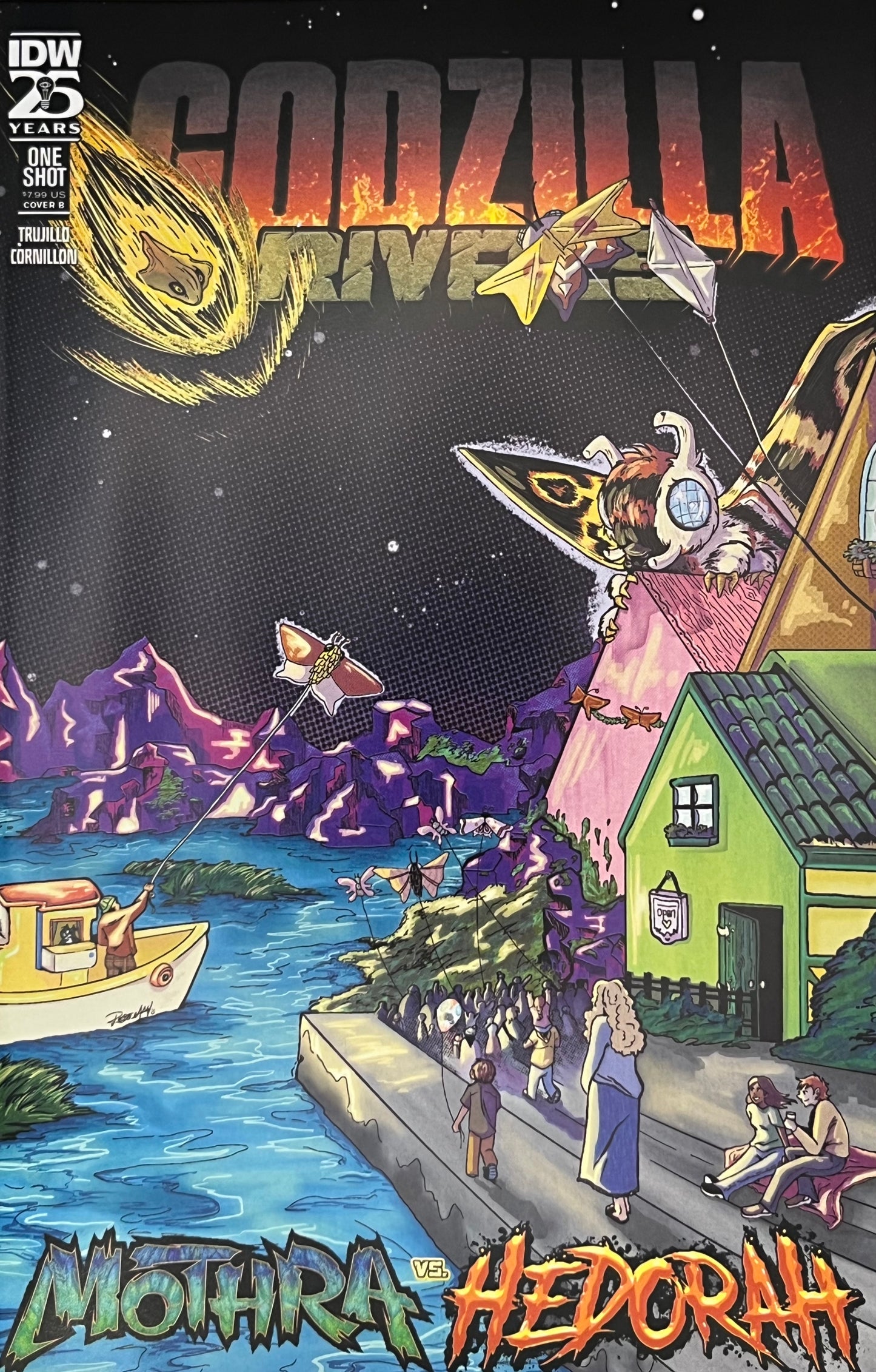 Godzilla Rivals: Mothra vs Hedorah (Cover B)