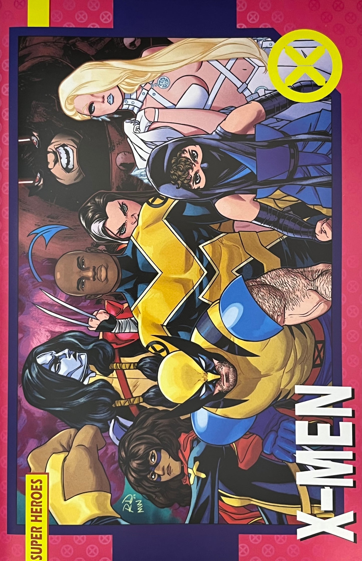 X-Men #35 (Trading Card Cover)