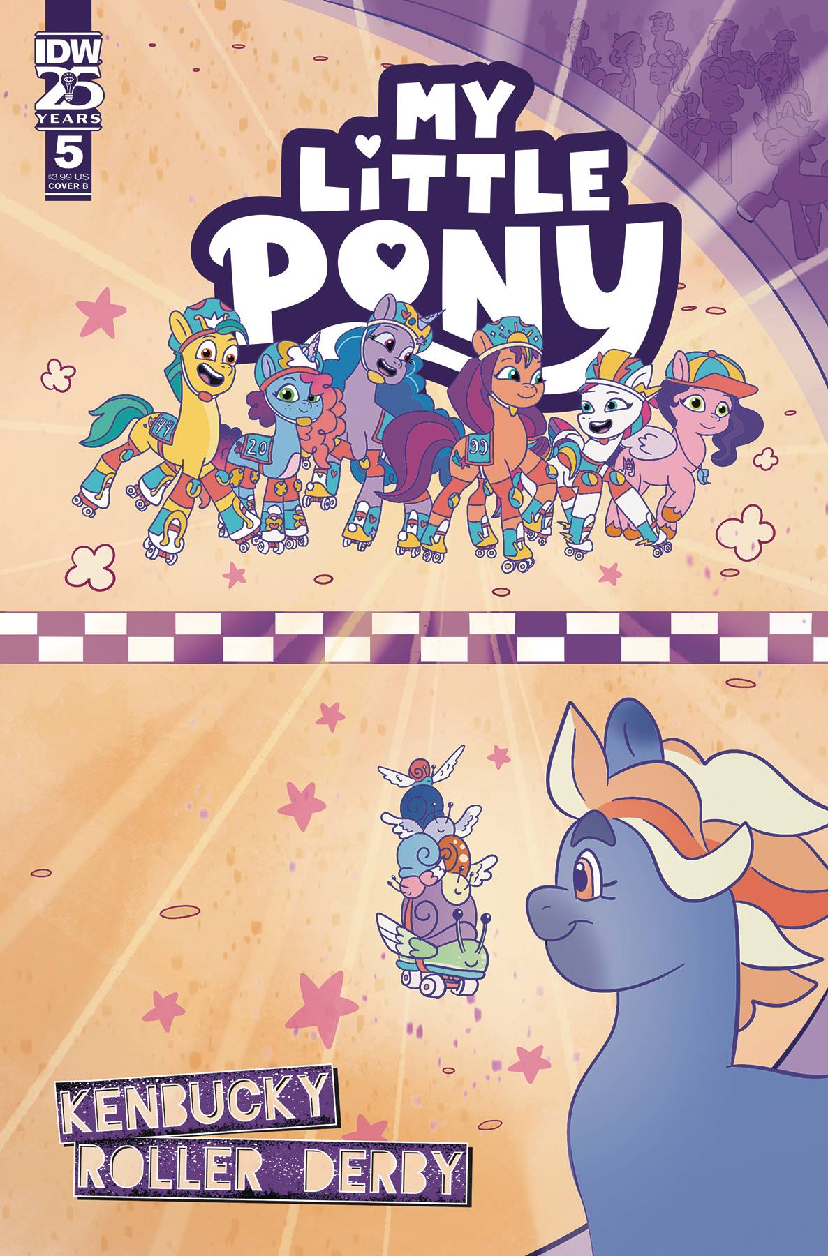 My Little Pony: Kentucky Roller Derby #5 (Cover B)