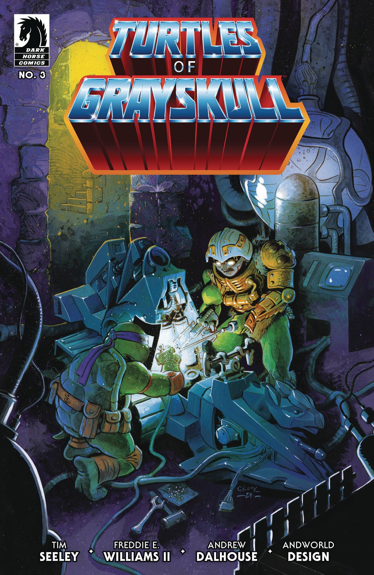 Masters of the Universe/TMNT #3 (Cover B)