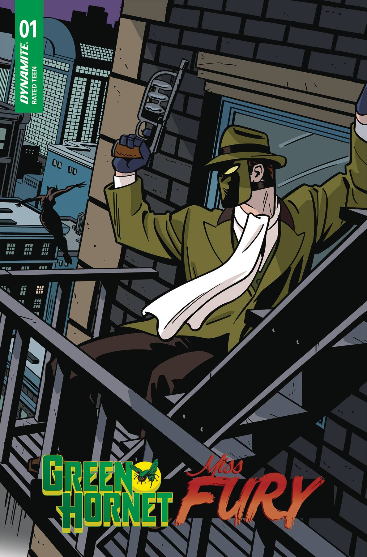 Green Hornet Miss Fury (Cover D)