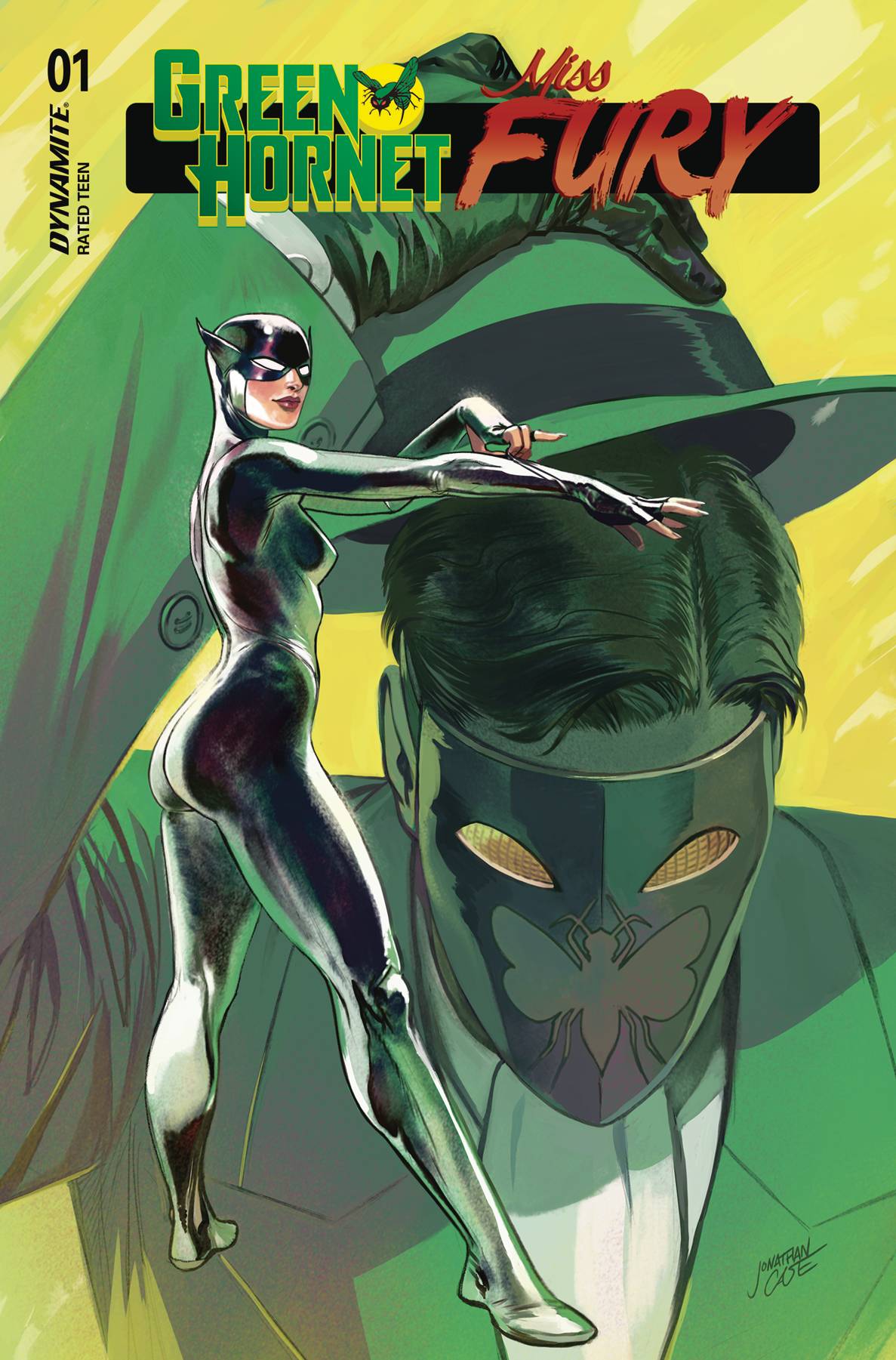 Green Hornet Miss Fury (Cover E - Foil)