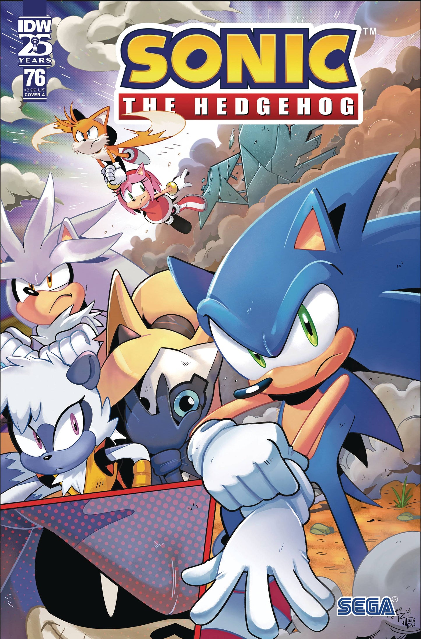 Sonic The Hedgehog #76 (Cover A)