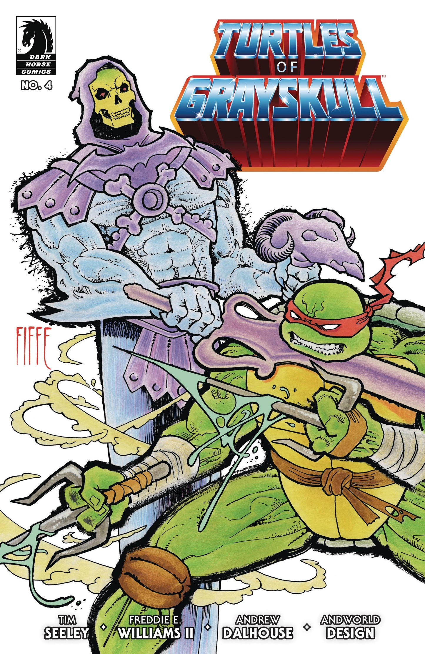 Turtles of Grayskull #4 (Cover B)