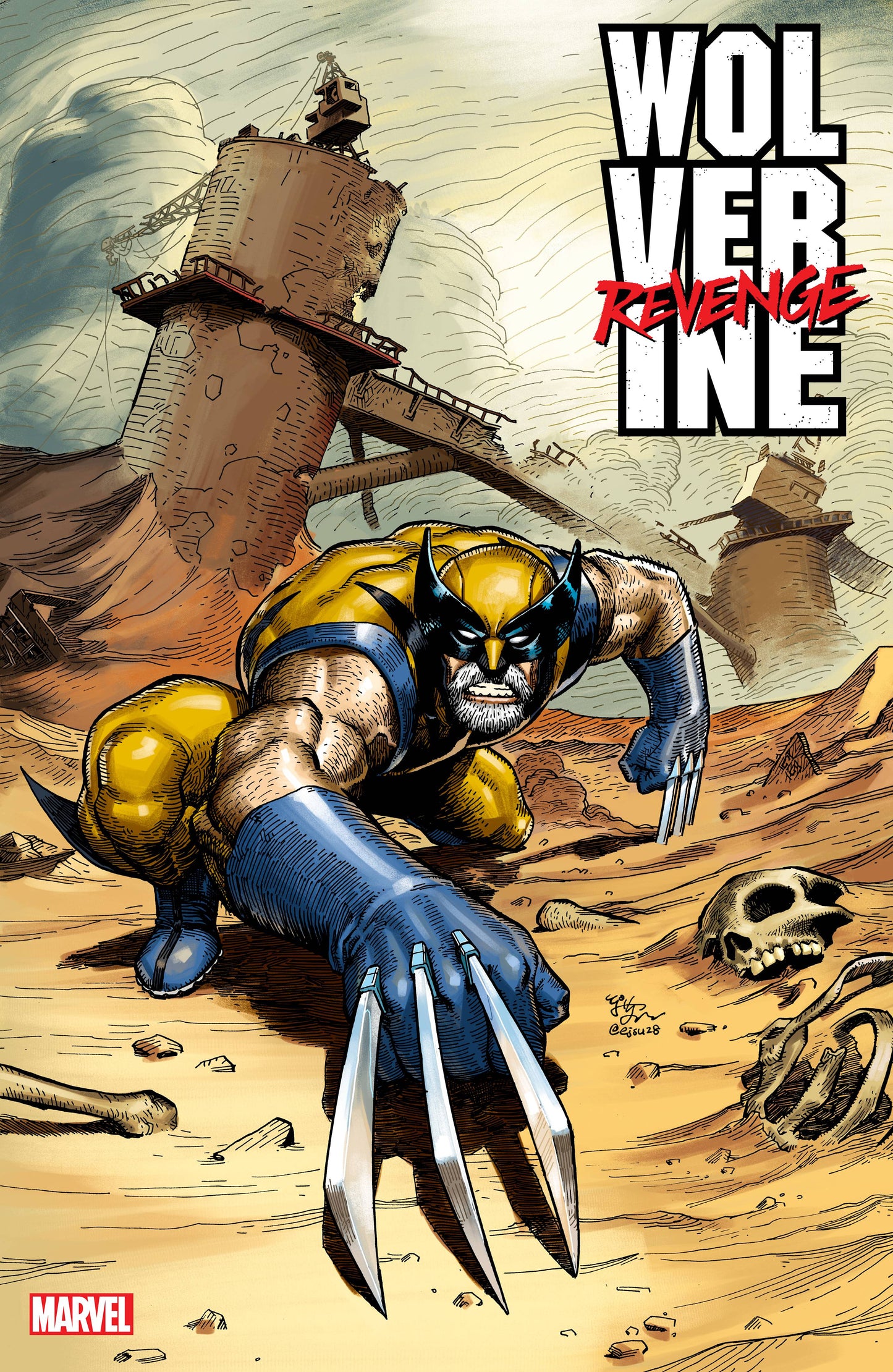 Wolverine: Revenge #5 (E.J. Su Cover)