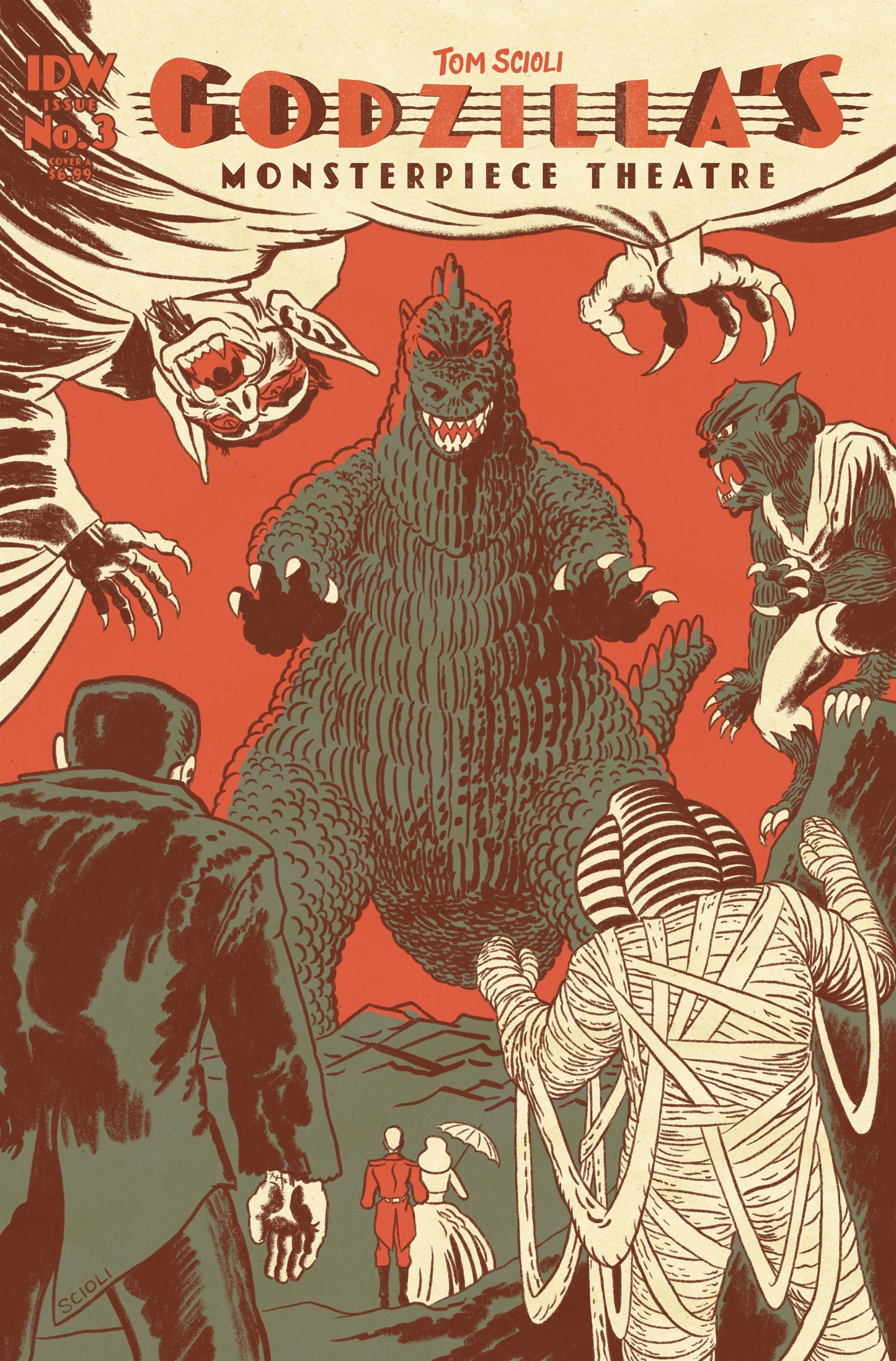 Godzilla's Monsterpiece Theatre #3 (Cover A)