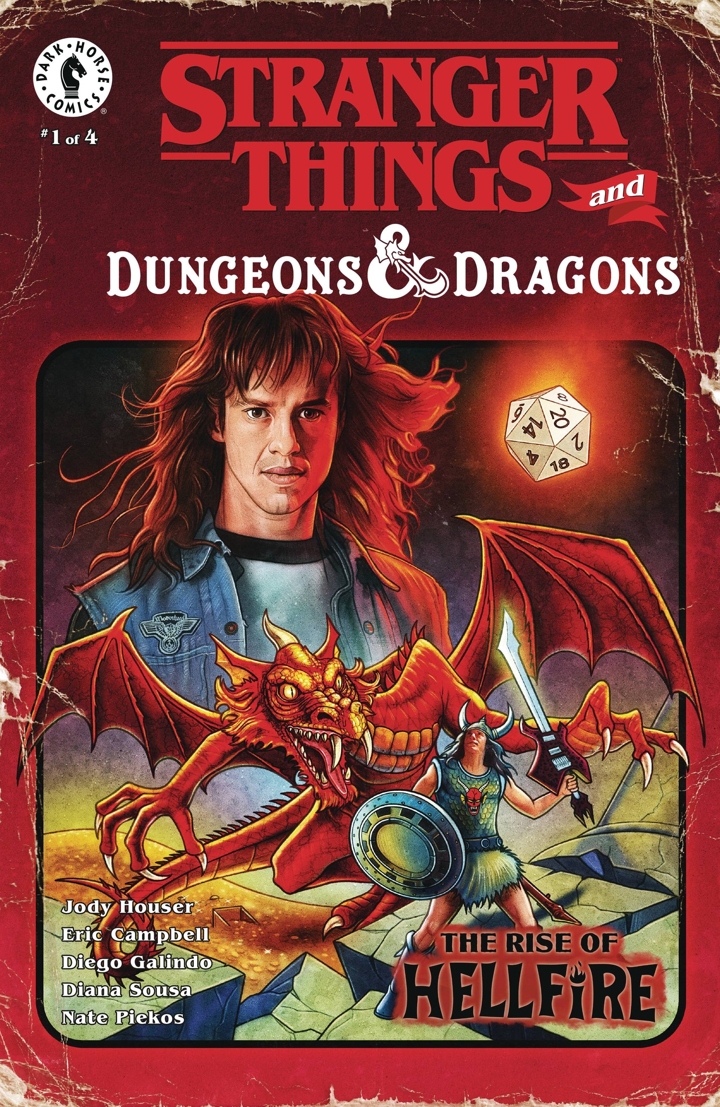 Stranger Things and Dungeons & Dragons: The Rise of Hellfire #1 (Cover B)