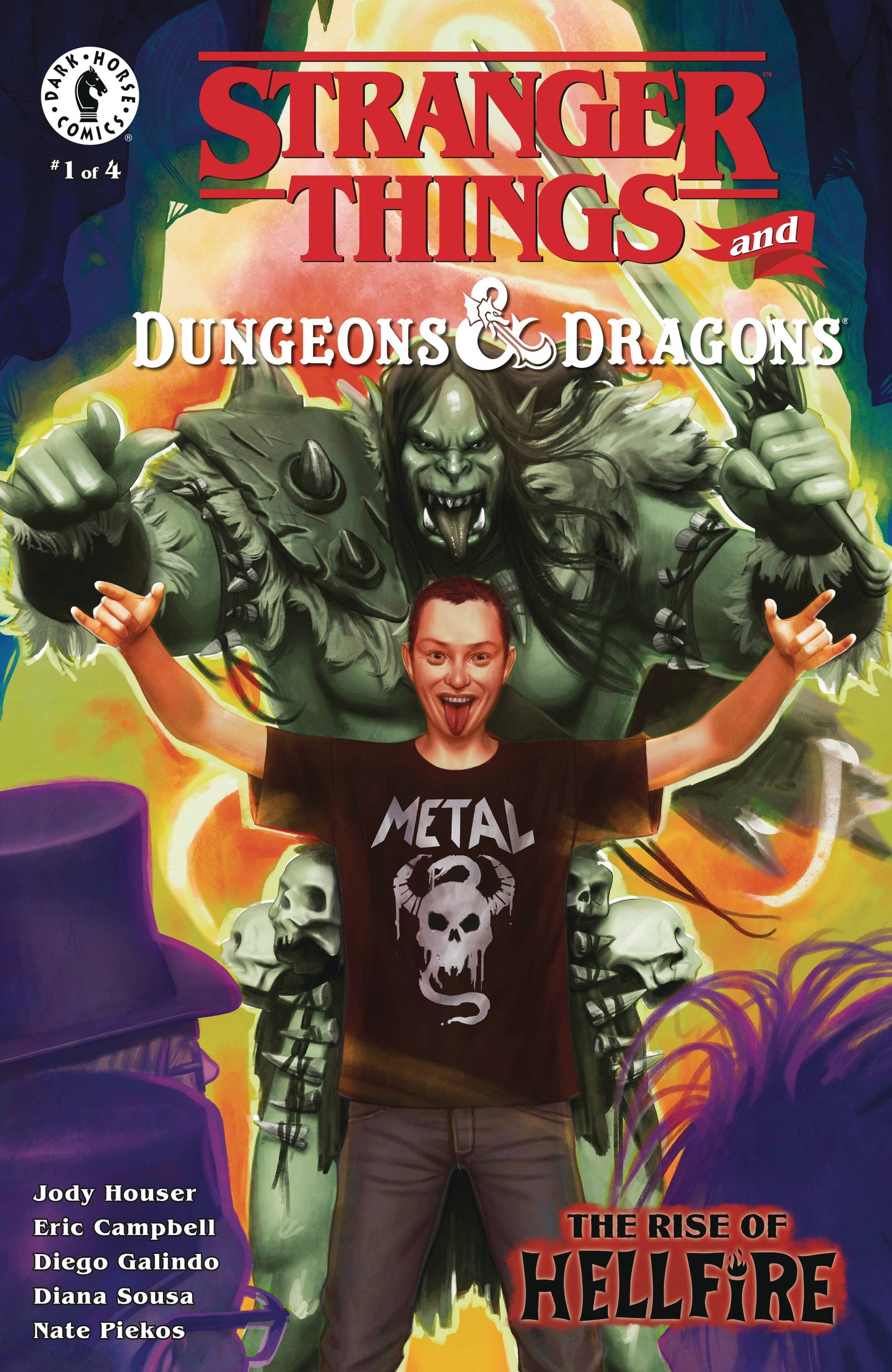 Stranger Things and Dungeons & Dragons: The Rise of Hellfire #1 (Cover C)