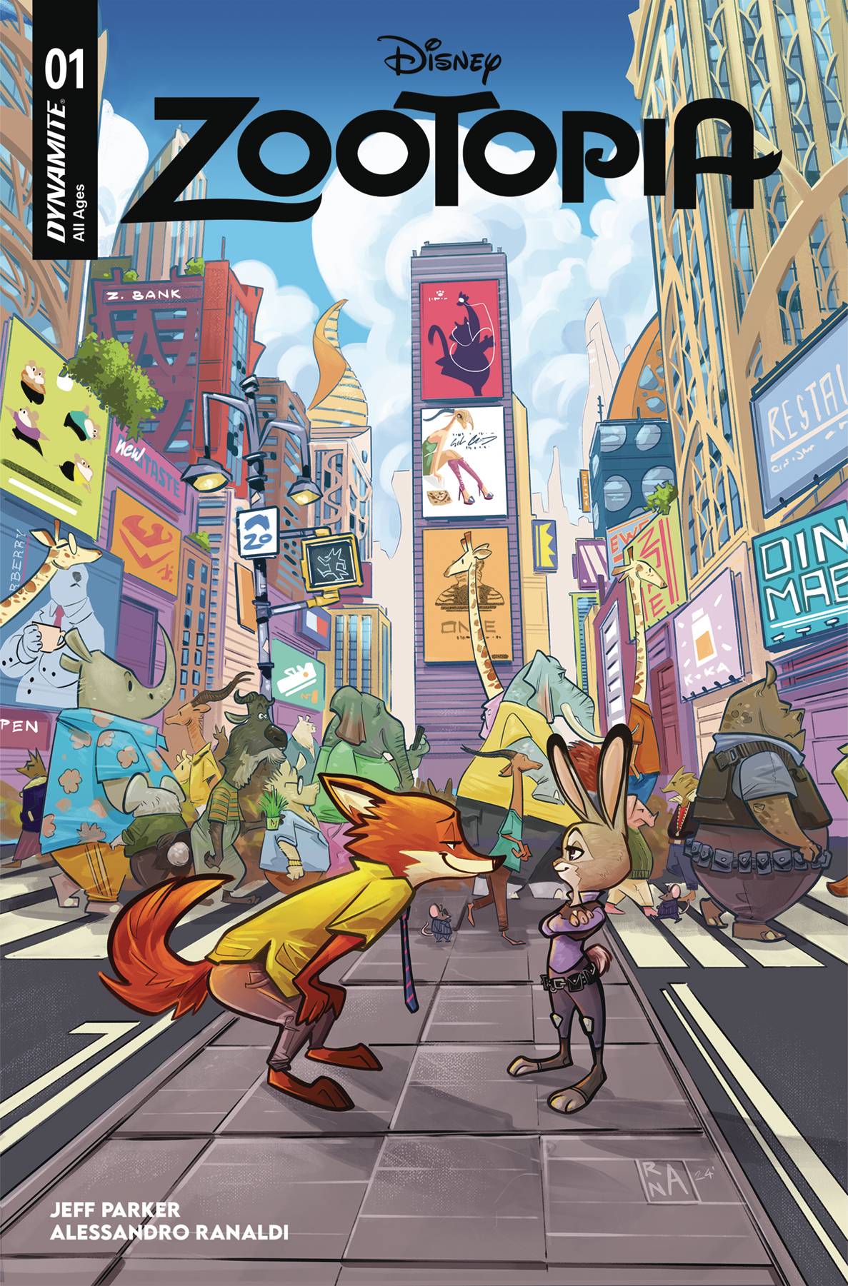 Zootopia #1 (Cover B)