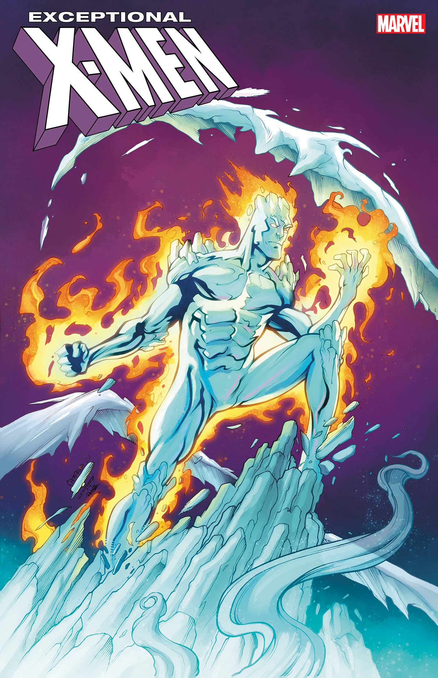 Exceptional X-Men #6 (Chris Campana Torch! Cover)