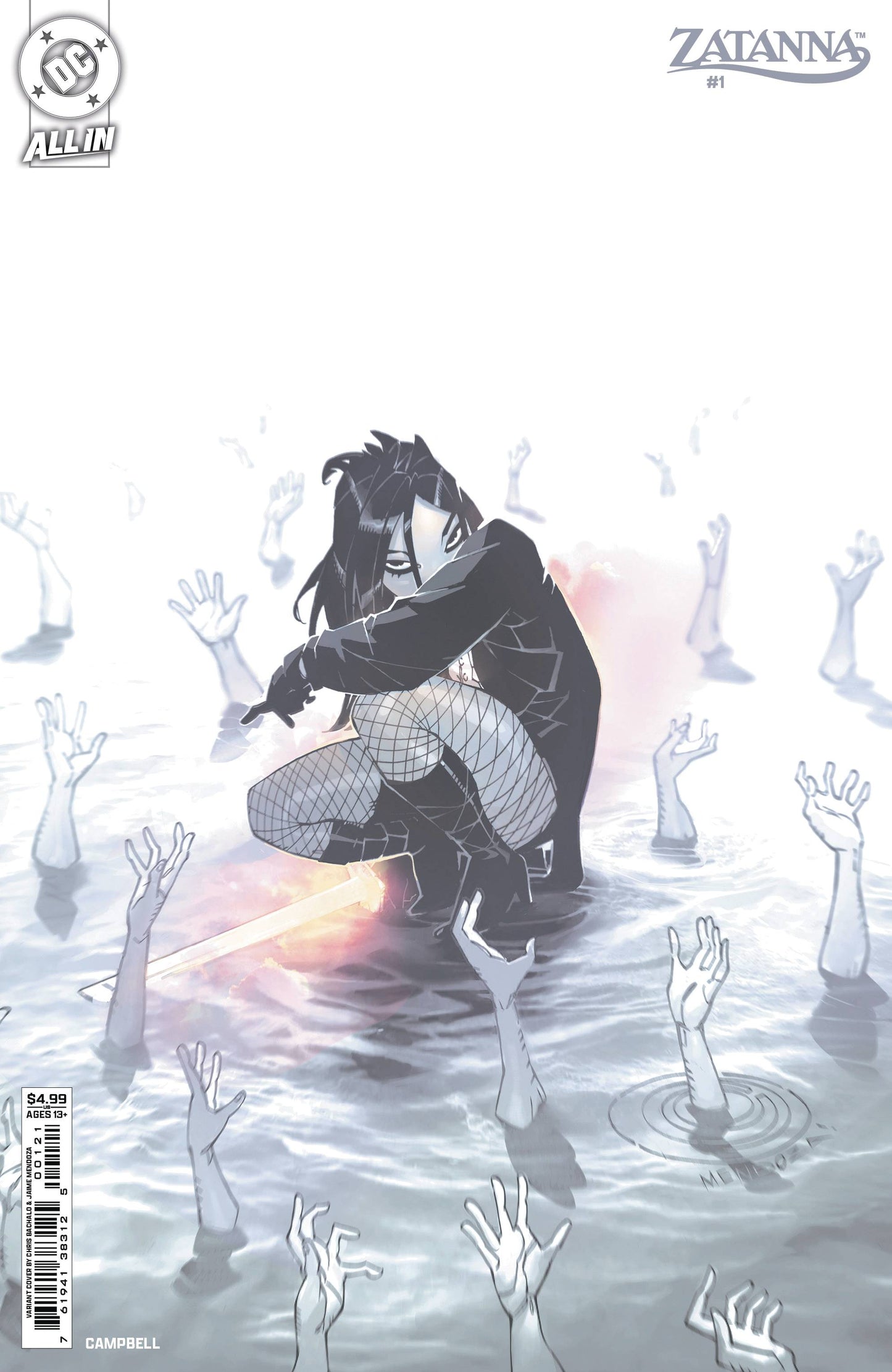 Zatanna #1 (Chris Bachalo Cover)