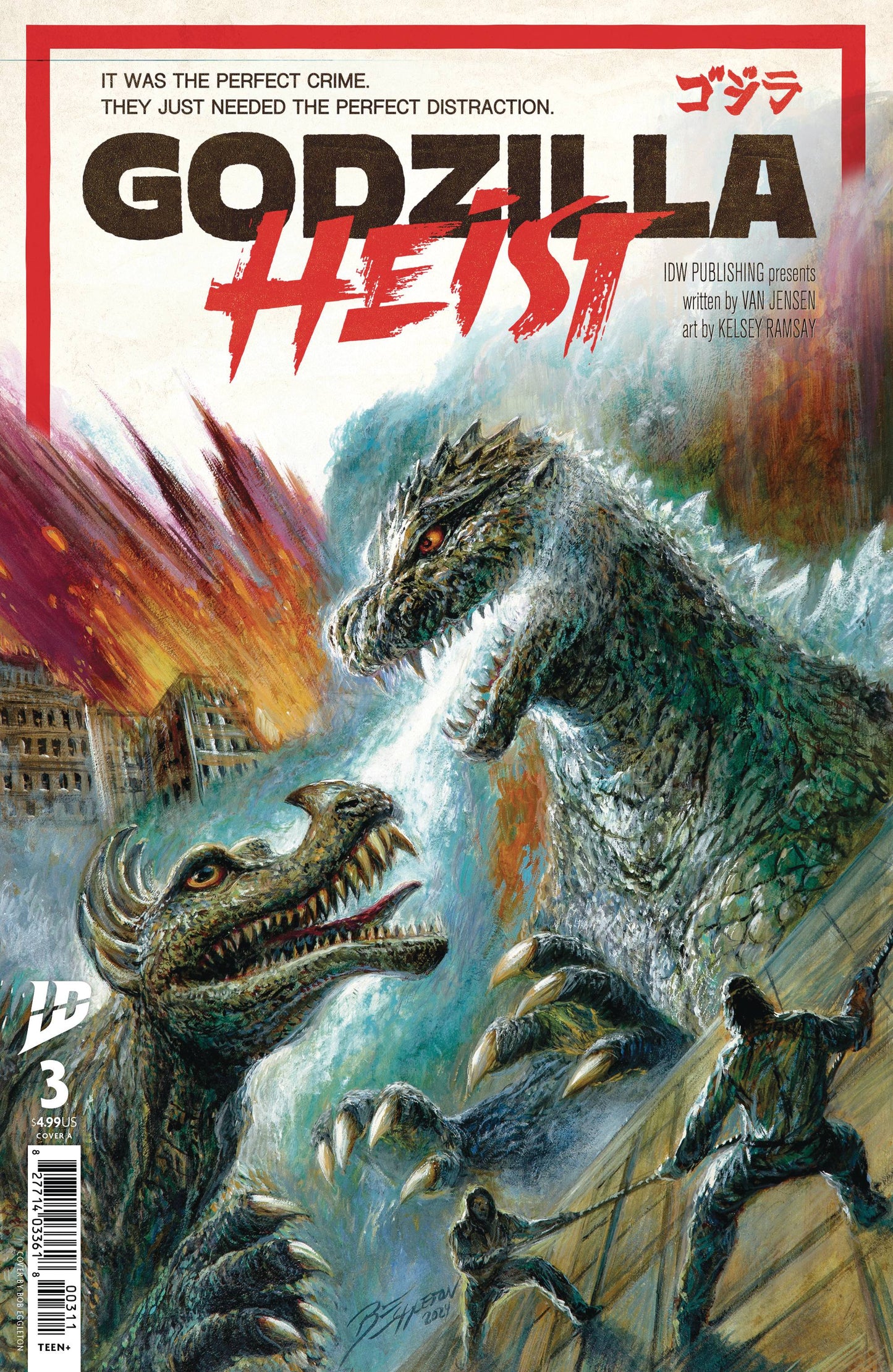 Godzilla: Heist #3 (Cover A)