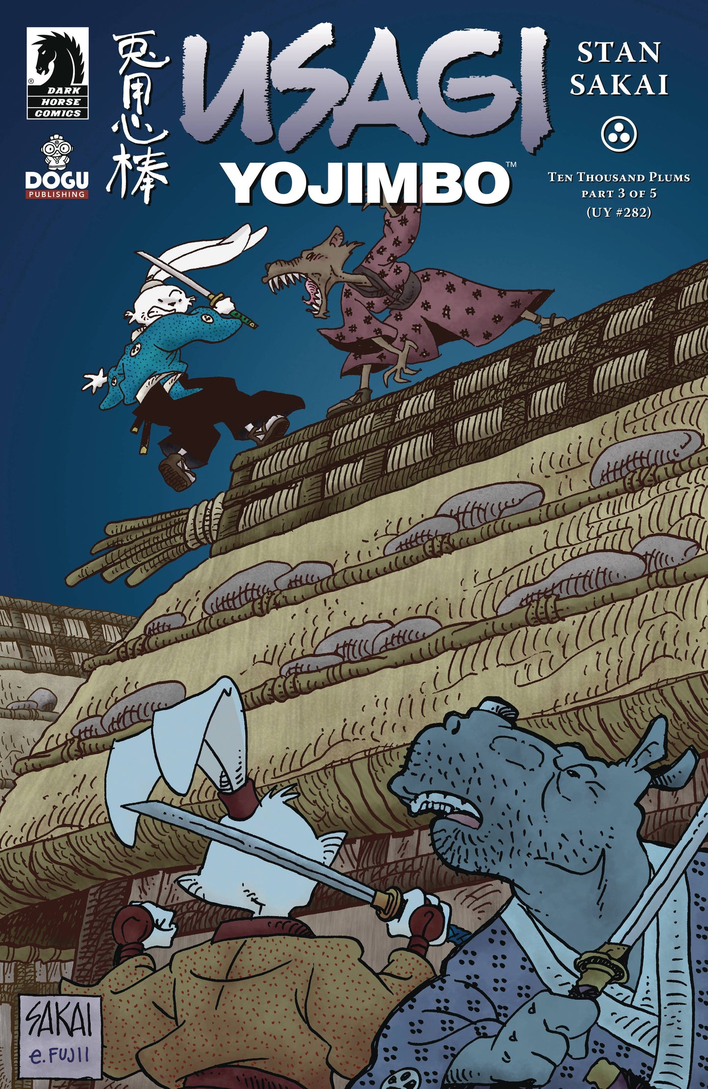 Usagi Yojimbo: Ten Thousand Plums #3 (Cover A)