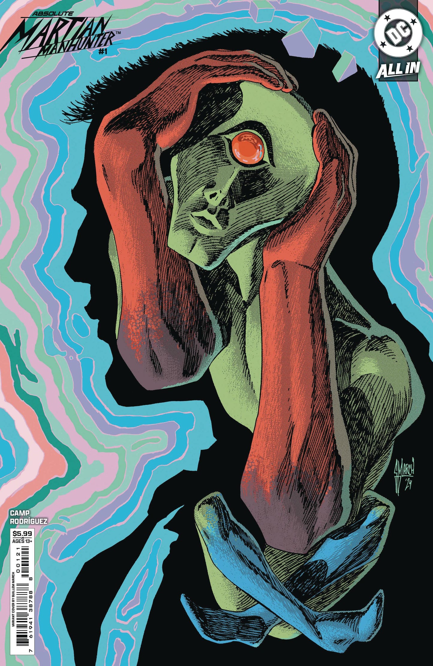 Absolute Martian Manhunter #1 (Guillem March Cover)