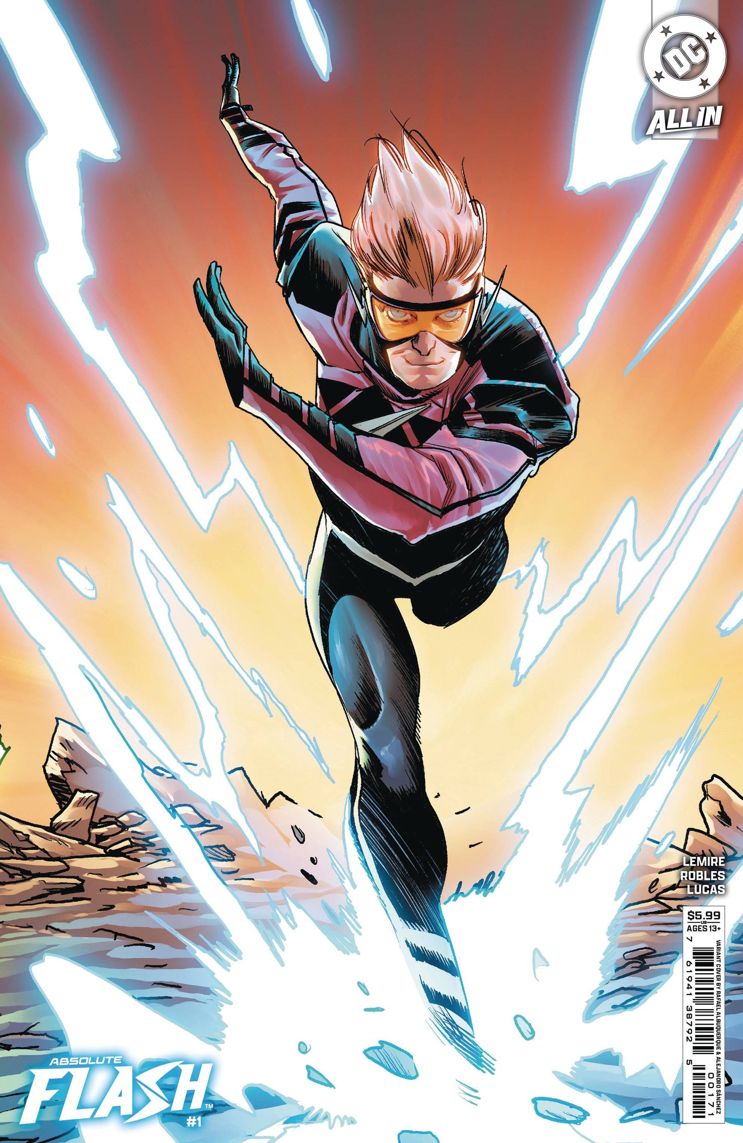 Absolute Flash #1 (Rafael Albuquerque 'Connecting' Cover)
