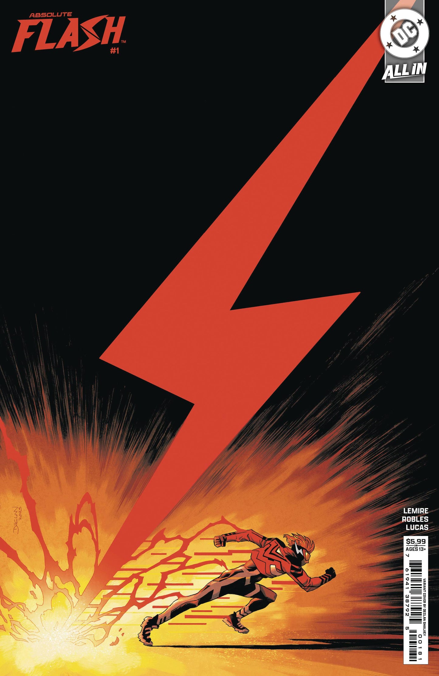 Absolute Flash #1 (Declan Shalvey Cover)