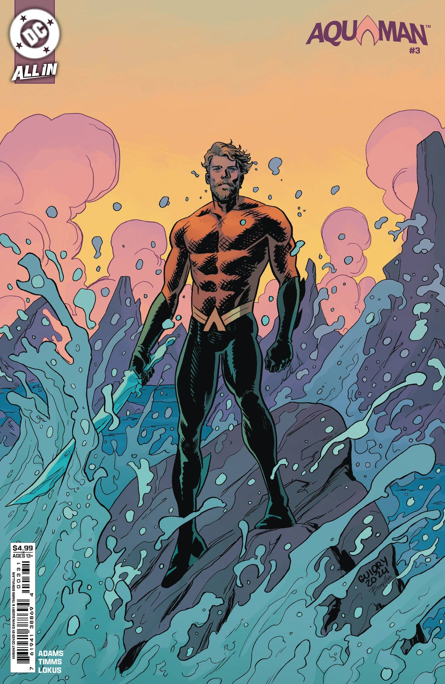 Aquaman #3 (Gavin Guidry Cover)