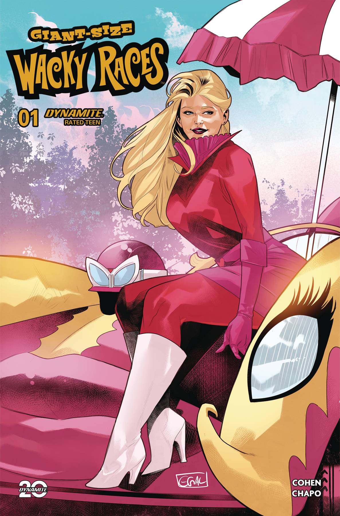 Giant-Sized Wacky Races #1 (Cover B)