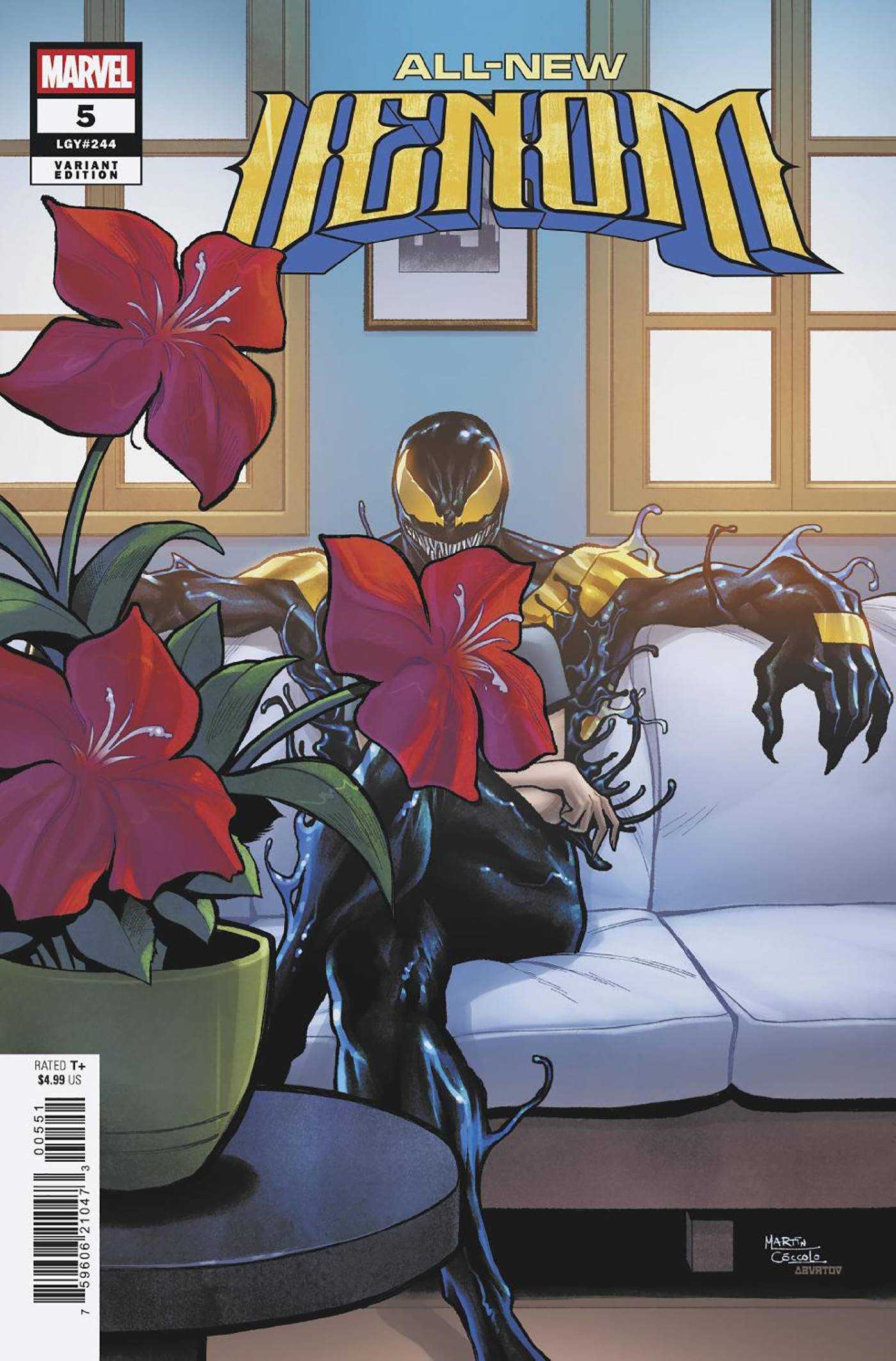 All-New Venom #5 (Martin Coccolo 'Spoiler' Cover)