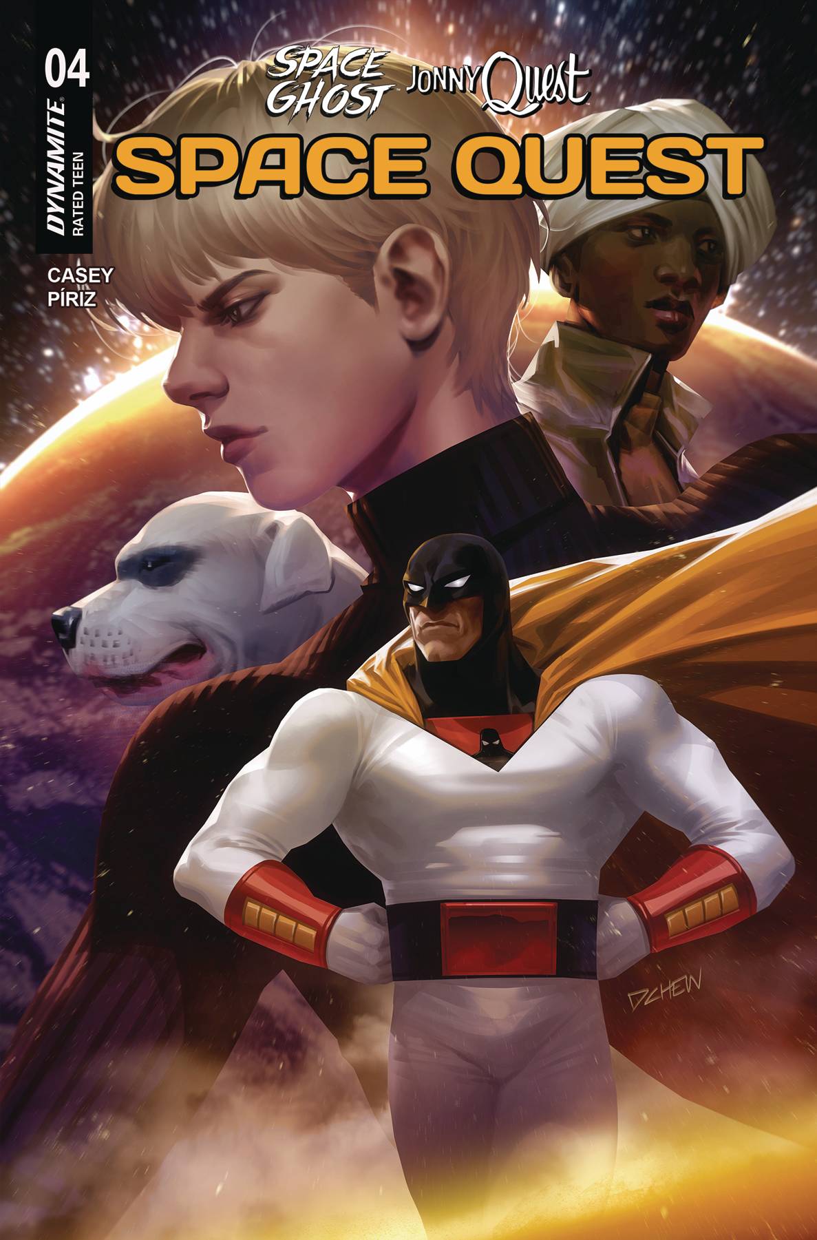 Space Ghost / Jonny Quest: Space Quest #4 (Derrick Chew Cover)