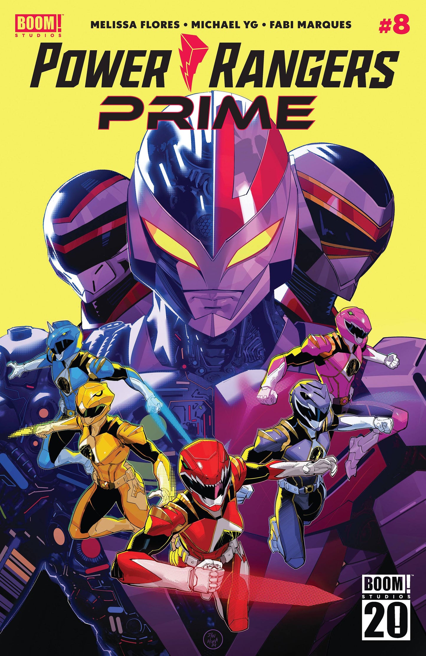 Power Rangers Prime #8 (Cover A)
