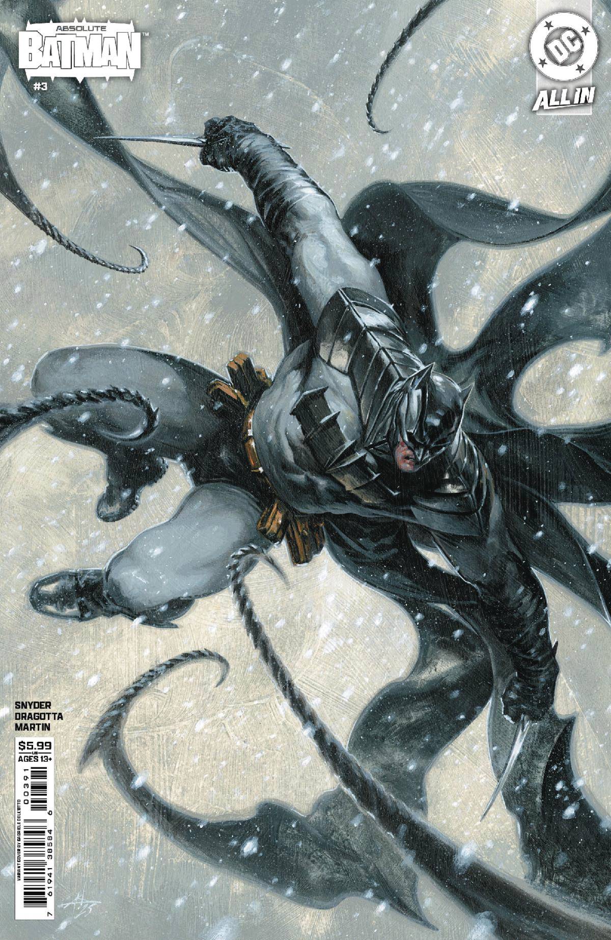 Absolute Batman #3 (3rd Printing - Gabriele Dell'Otto Cover)