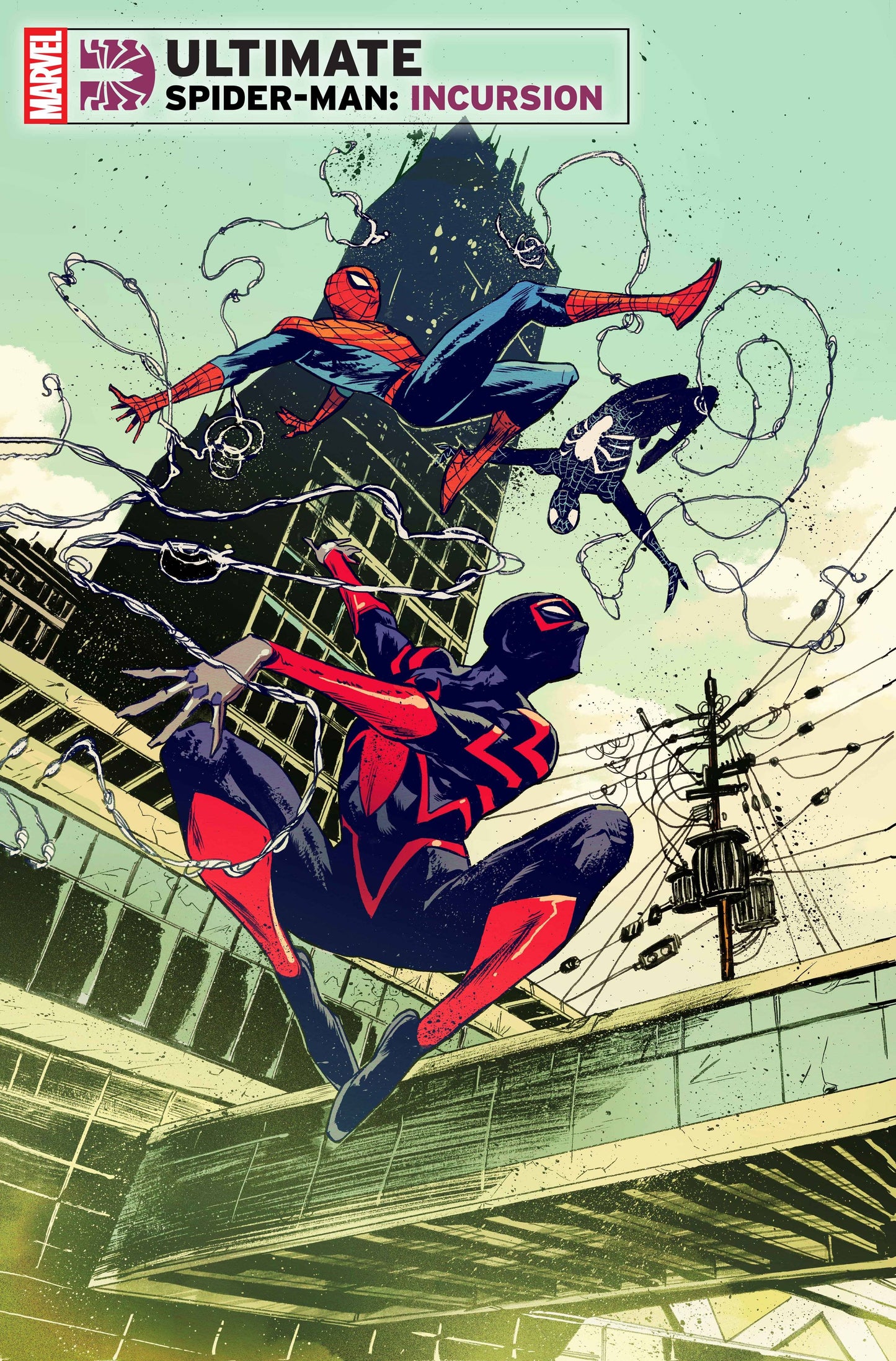Ultimate Spider-Man: Incursion #2 (Sanford Greene Cover)