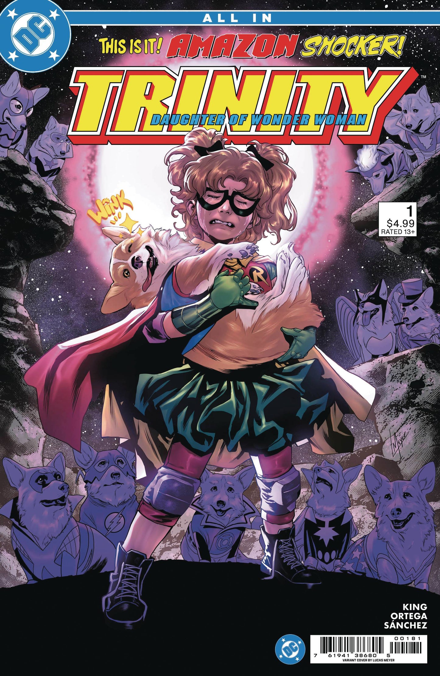 Trinity: Daughter of Wonder Woman #1 (Lucas Meyer Cover)