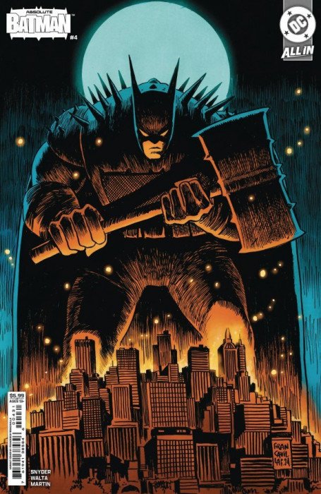 Absolute Batman #4 (Francesco Francavilla Cover)