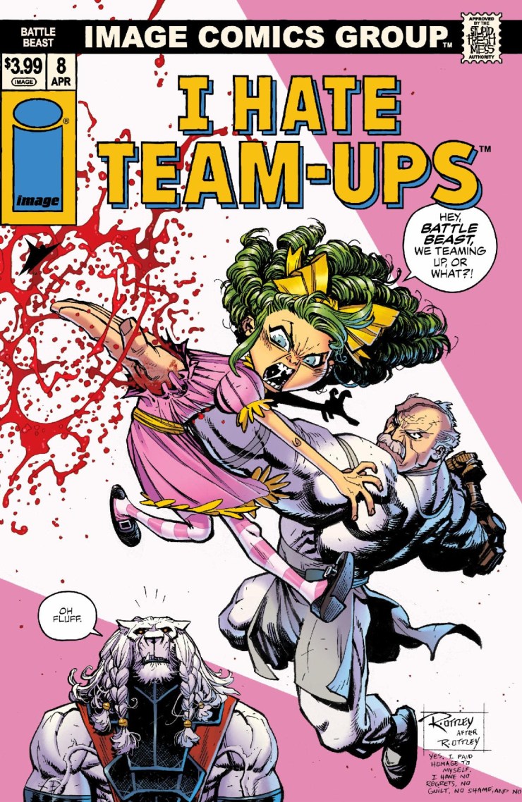 Invincible Universe: Battle Beast #8 (Cover G Ryan Ottley I Hate Fairyland Team Up Variant)