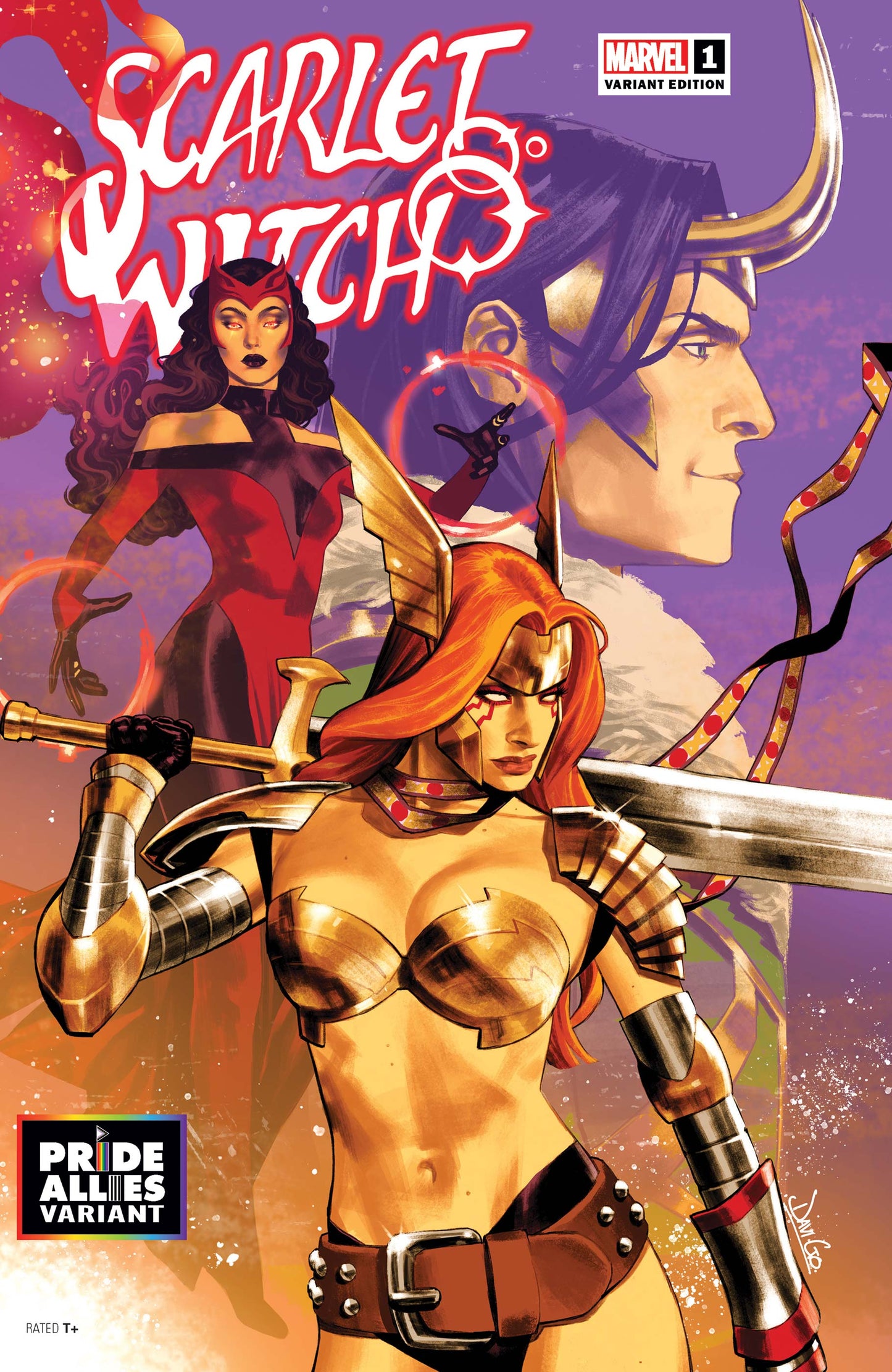 Scarlet Witch #1 (Pride Allies Cover)