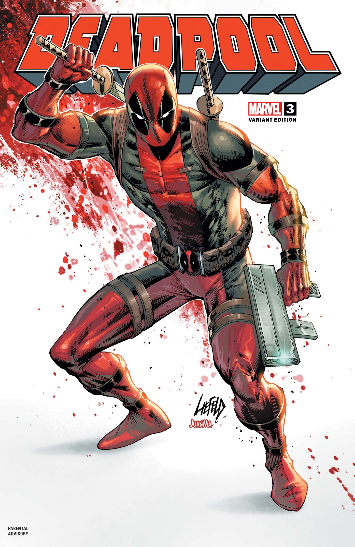 Deadpool #3 (Liefeld Cover)