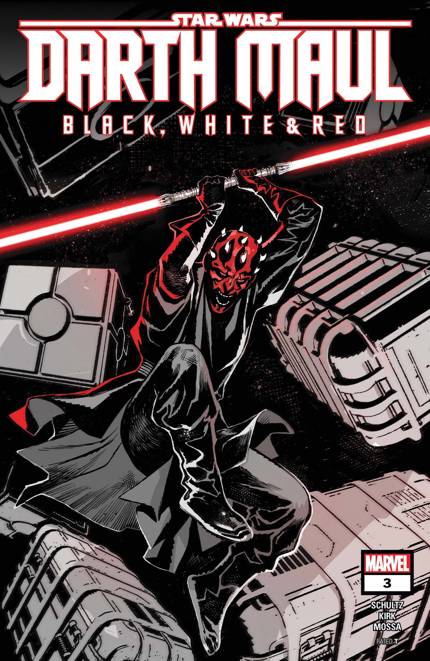 Star Wars: Darth Maul Black, White & Red #3
