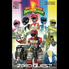 Mighty Morphin Power Rangers: Zord Quest #1 (Cover B Casey Coller Variant)