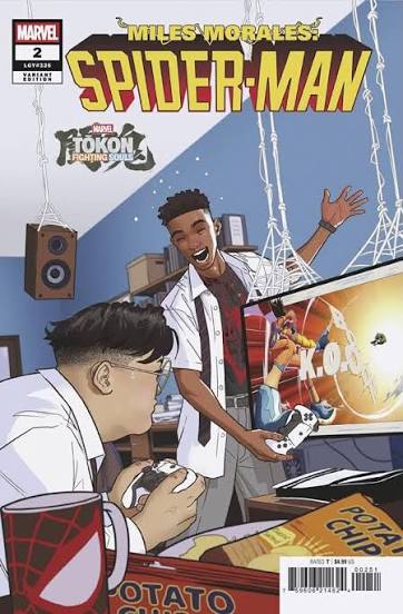 Miles Morales: Spider-Man #2 Nico Leon Tōkon: Fighting Souls Battle Variant