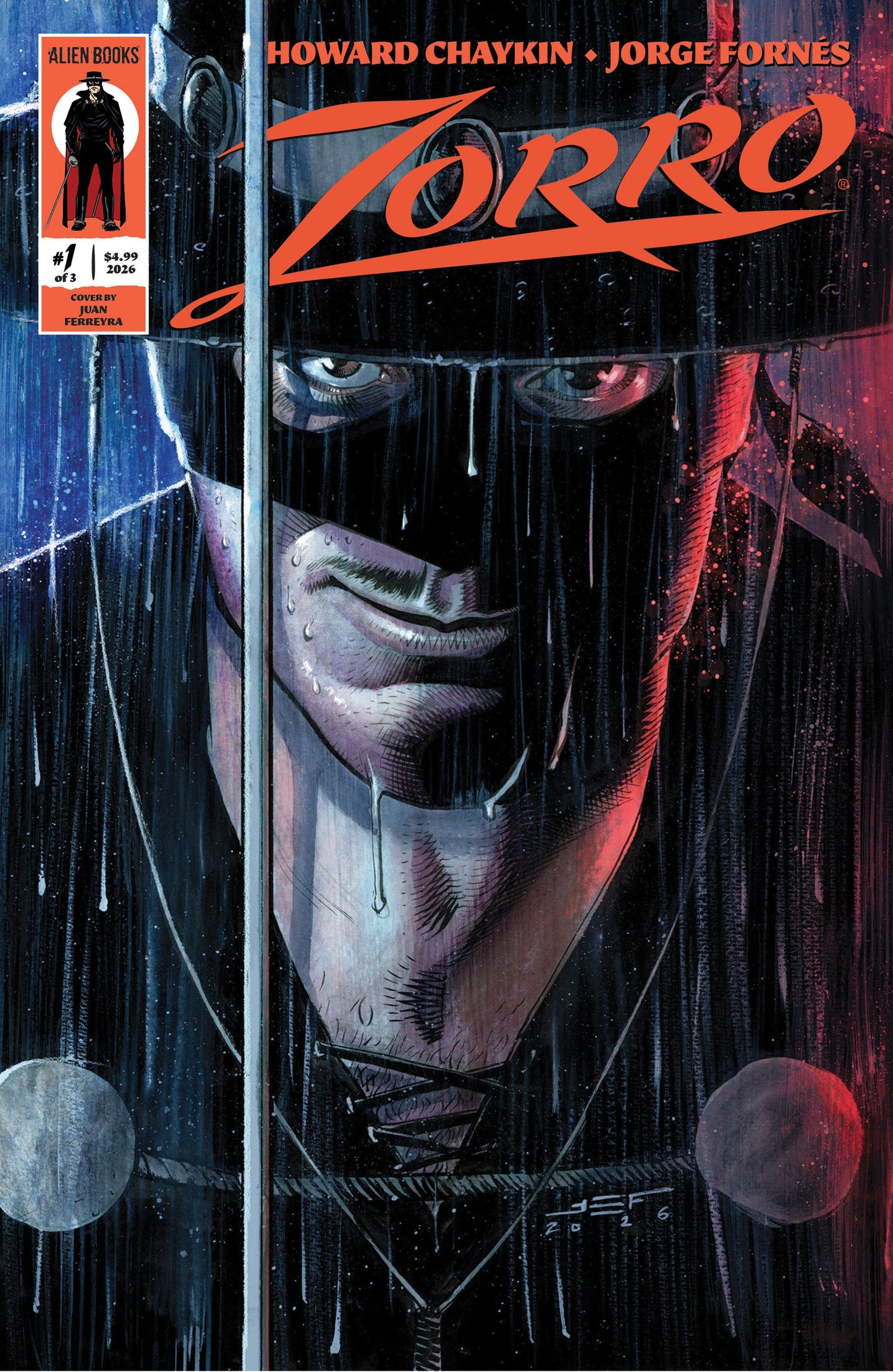 Zorro #1 (Cover C Juan Ferreyra Variant)