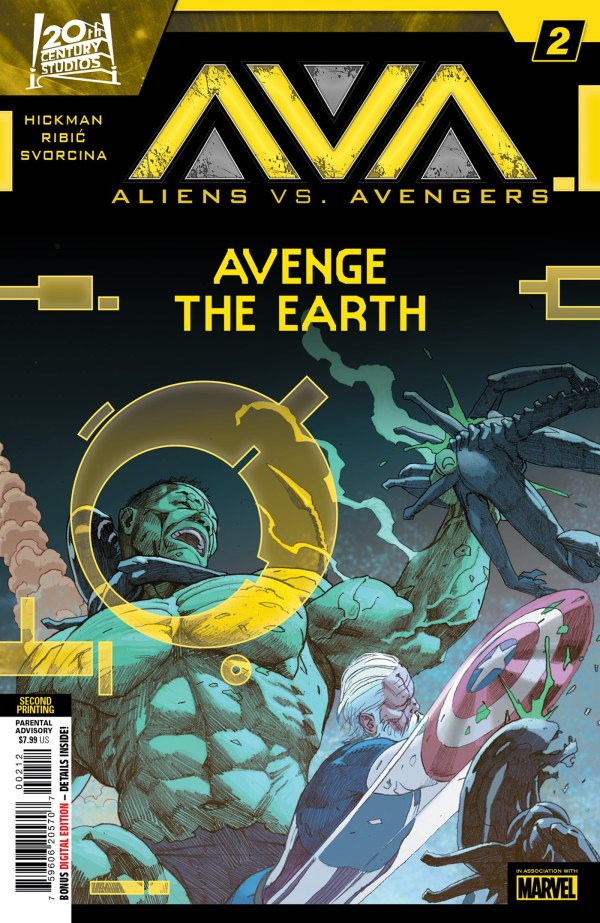 Aliens vs. Avengers #2 (2nd Printing)