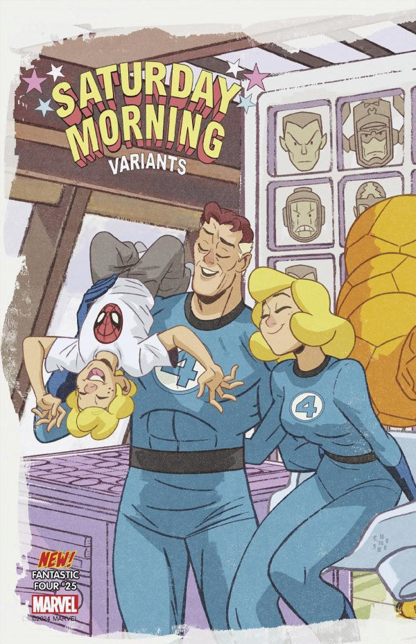 Fantastic Four #25 (Saturday Morning Cover)
