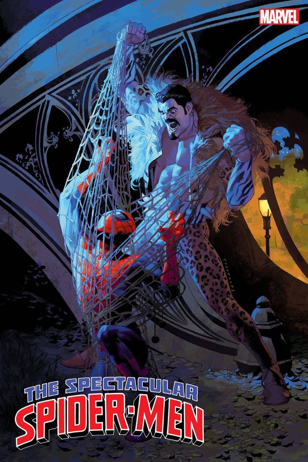 The Spectacular Spider-Men #9 (Josemaria Casanovas Kraven Cover)