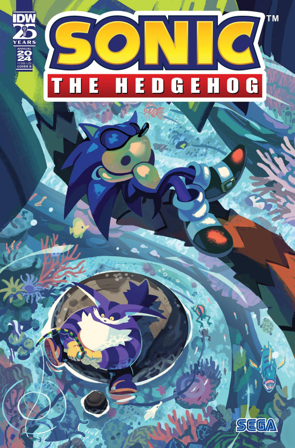 Sonic The Hedgehog: Annual 2024 (Cover B)