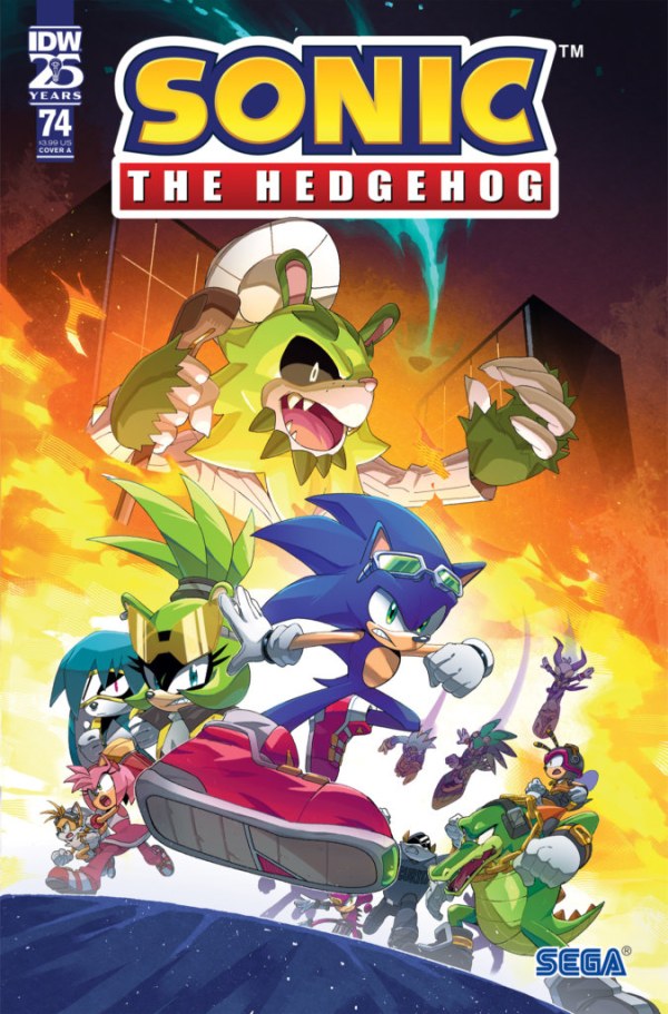 Sonic The Hedgehog #74 (Cover A)