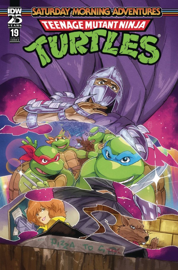 TMNT: Saturday Morning Adventures #19 (Cover B)