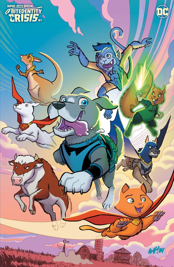Super-Pets Special: Bitedentity Crisis #1 (Fleecs Cover)